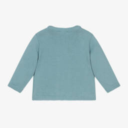 Tutto Piccolo-كارديغان محبوك لون أخضر للبنات | Childrensalon Outlet