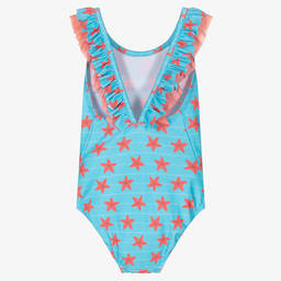Tutto Piccolo-Голубой купальник с морскими звездами | Childrensalon Outlet