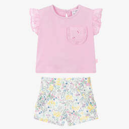 Tutto Piccolo-Нежный хлопковый ансамбль для девочек | Childrensalon Outlet