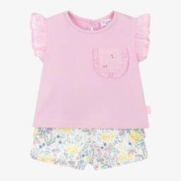 Tutto Piccolo-Нежный хлопковый ансамбль для девочек | Childrensalon Outlet