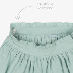 Tutto Piccolo-Изумрудный хлопковый ансамбль для девочек | Childrensalon Outlet