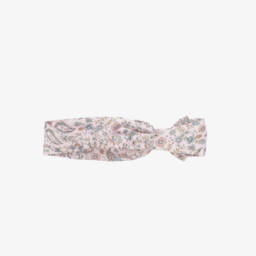 Tutto Piccolo-Girls Floral Pink Hairband | Childrensalon Outlet