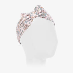 Tutto Piccolo-Girls Floral Pink Hairband | Childrensalon Outlet