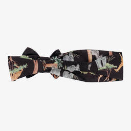 Tutto Piccolo-Girls Grey Animal Headband | Childrensalon Outlet