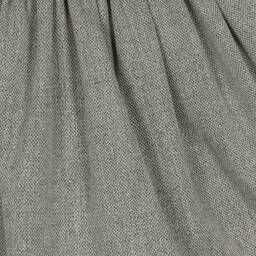Tutto Piccolo-Girls Grey Lurex Dress & Tights Set | Childrensalon Outlet