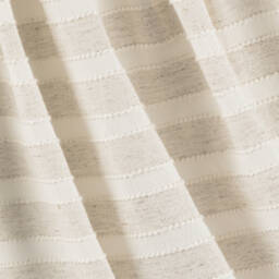 Tutto Piccolo-Girls Ivory & Beige Ruffle Dress | Childrensalon Outlet