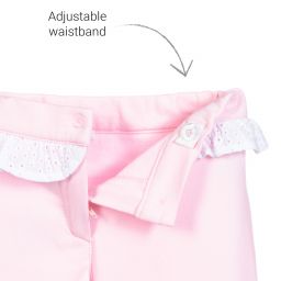 Tutto Piccolo-Розовый костюм с брюками из хлопка для девочек | Childrensalon Outlet