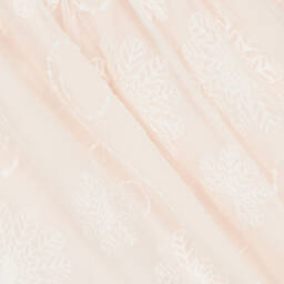 Tutto Piccolo-Girls Pink Embroidered Lace Dress | Childrensalon Outlet