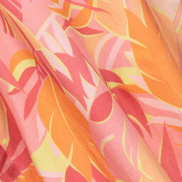 Tutto Piccolo-جمبسوت قطن لون زهري وبرتقالي للبنات | Childrensalon Outlet