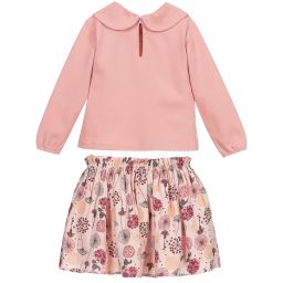 Tutto Piccolo-Комплект одежды с розовой юбкой для девочек | Childrensalon Outlet