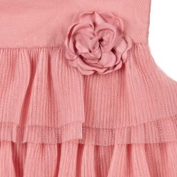 Tutto Piccolo-Розовое платье из тюля для девочек | Childrensalon Outlet