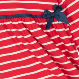 Tutto Piccolo-Красное платье в полоску и колготки | Childrensalon Outlet