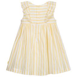 Tutto Piccolo-Платье в желтую полоску для девочек | Childrensalon Outlet