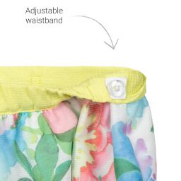 Tutto Piccolo-Зеленая юбка с цветами | Childrensalon Outlet