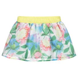 Tutto Piccolo-Зеленая юбка с цветами | Childrensalon Outlet