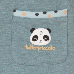 Tutto Piccolo-Padded Aqua Green Baby Jacket | Childrensalon Outlet