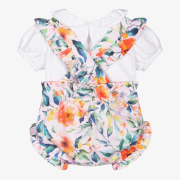 Tutto Piccolo-Топ и розовые шорты из хлопка для малышей | Childrensalon Outlet