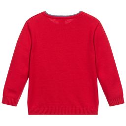Tutto Piccolo-Red Sausage Dog Sweater | Childrensalon Outlet