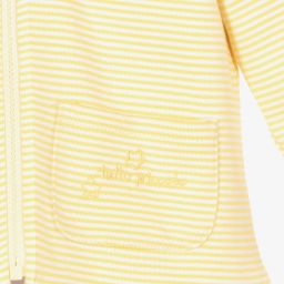 Tutto Piccolo-Yellow Cotton Pram Coat  | Childrensalon Outlet