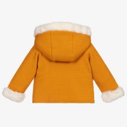 Tutto Piccolo-Yellow Knitted Jacket | Childrensalon Outlet