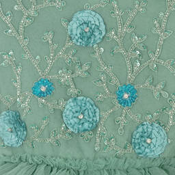 Tutu du Monde-Baby Girls Green Tulle Tutu Dress | Childrensalon Outlet