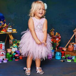 Tutu du Monde-Baby Girls Lilac Purple Tulle Tutu Dress | Childrensalon Outlet