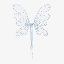 Tutu du Monde-Girls Blue Sequin & Tulle Fairy Wings | Childrensalon Outlet