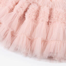 Tutu du Monde-Girls Blush Tiered Tulle Gown | Childrensalon Outlet