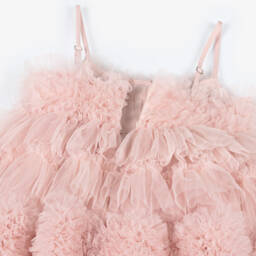 Tutu du Monde-Girls Blush Tiered Tulle Gown | Childrensalon Outlet