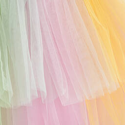 Tutu du Monde-Разноцветная юбка-пачка из тюля для девочек | Childrensalon Outlet