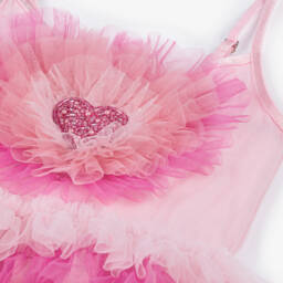 Tutu du Monde-Girls Dreamy Pink Heart Gown | Childrensalon Outlet