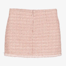 Tutu du Monde-Girls Glittery Pink Tweed Skirt | Childrensalon Outlet