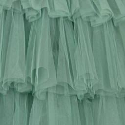 Tutu du Monde-Зеленое платье из тюля с бисером | Childrensalon Outlet