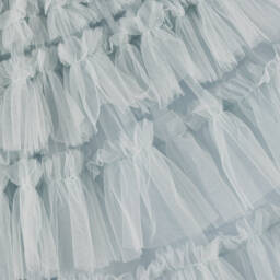 Tutu du Monde-Girls Ice Blue Tulle Gown | Childrensalon Outlet