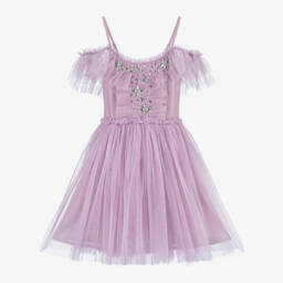 Tutu du Monde-Girls Lilac Embellished Tulle Gown | Childrensalon Outlet