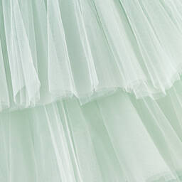 Tutu du Monde-Girls Mint Green Sequin Tulle Dress | Childrensalon Outlet