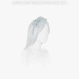 Tutu du Monde-طوق شعر أزرق مزين بالزهور للبنات | Childrensalon Outlet