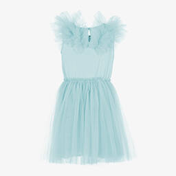 Tutu du Monde-Girls Pale Blue Tulle Dress | Childrensalon Outlet