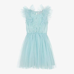 Tutu du Monde-Girls Pale Blue Tulle Dress | Childrensalon Outlet