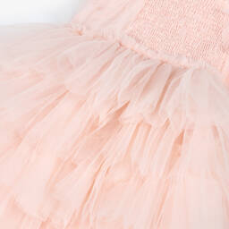 Tutu du Monde-فستان فاخر من التول الوردي الفاتح للبنات | Childrensalon Outlet
