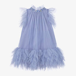 Tutu du Monde-Girls Periwinkle Sparkle Tulle Gown | Childrensalon Outlet