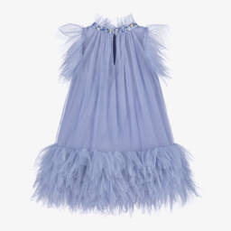 Tutu du Monde-Girls Periwinkle Sparkle Tulle Gown | Childrensalon Outlet