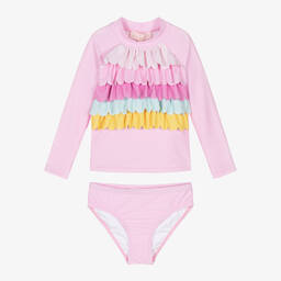 Tutu du Monde-تانكيني لون زهري للبنات (SPF30+) | Childrensalon Outlet