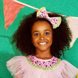 Tutu du Monde-Girls Pink Sequin Watermelon Hairband | Childrensalon Outlet