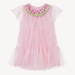 Tutu du Monde-Girls Pink Tulle Watermelon Dress | Childrensalon Outlet