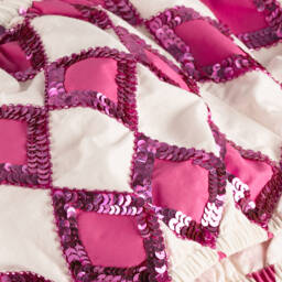 Tutu du Monde-Girls Pink & White Sequin Shorts | Childrensalon Outlet