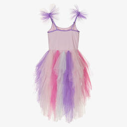 Tutu du Monde-Girls Purple Beaded Tulle Barbie Dress | Childrensalon Outlet