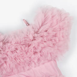 Tutu du Monde-Girls Rosy Tulle Shoulder Gown | Childrensalon Outlet