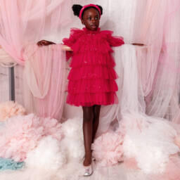 Tutu du Monde-فستان تول روبي براق للبنات | Childrensalon Outlet