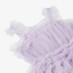 Tutu du Monde-Платье из мягкого лилового тюля для девочек | Childrensalon Outlet